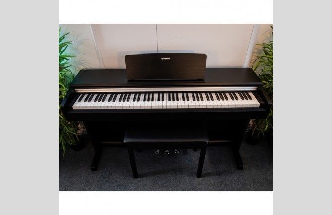 Yamaha YDP-142 Satin Black Digital Piano, Used - Complete Package (SN:BCUP01061) - Image 1